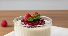 Receita simples e pouco calórica de panacota - Divulgação