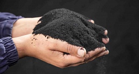 Borracha utilizada no asfalto - Crédito: divulgação