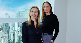 Flávia Zuim (esq) e Paula Benedit David (dir) reforçam a liderança feminina do grupo