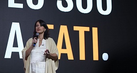 Tatiana Pimenta, fundadora e CEO da Vittude. Crédito da imagem Trintadezessete.