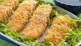 Salmão em Crosta de Batata Palha - Crédito: Divulgação 