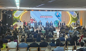  Autoridades e convidados durante lançamento da Agenda Institucional, em Brasília (DF). Foto: Divulgação/CNseg
