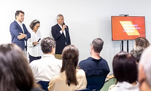  Reinaldo Marques, Eduarda de La Rocque e Marcos Falcão