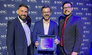  Executivos de Travel da Europ Assistance: Diego del Rio Orlandi, coordenador comercial; Fabio Pessoa, Diretor de Travel e Canais Digitais; Cassio Guiglielmin, executivo de contas Sr - Divulgação