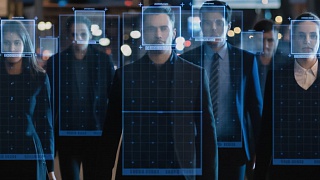 Imagem ilustrativa do processo de reconhecimento facial