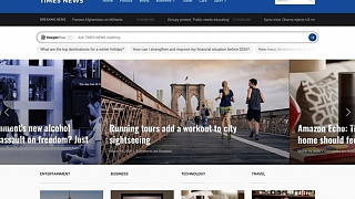  (Exemplo da interface do DeeperDive integrada a um portal, onde a IA transforma a leitura em conversa)