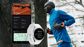   Jacob Kiplimo utiliza o ecossistema Galaxy para treinar | Imagem meramente ilustrativa