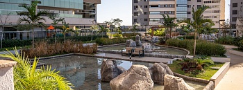 Parque Privativo do Europark - espaço garante acesso a áreas verdes para moradores - Divulgação