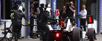   Recarga de 30 segundos feita na garagem da Jaguar TCS Racing, na Temporada - Andrew Ferraro/LAT Images/Fórmula E/Divulgação