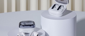    A linha Galaxy Buds4 foi apresentada no Galaxy Unpacked 2026. (Da esquerda para a direita) Galaxy Buds4 e Galaxy Buds4 Pro