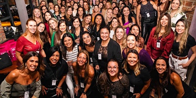 Mulheres no Affinity no primeiro evento de 2025