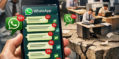  Uso massivo do WhatsApp - Banco de imagens Freepik