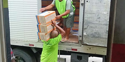 Foto - Doações em São João de Meriti_divulgação