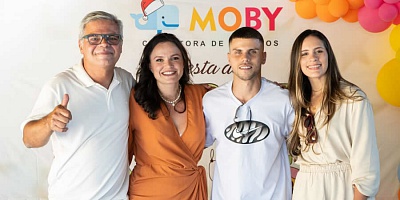 da esquerda para a direita, os sócios Arley Boullosa, Liliane Barros, Arthur Boullosa e Kamila Alves