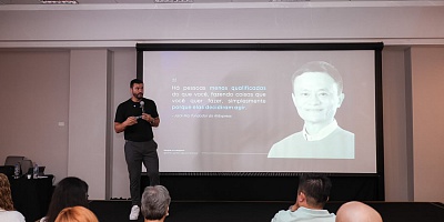  Fotos: Leandro Giroldo em sua palestra Corretor CEO.