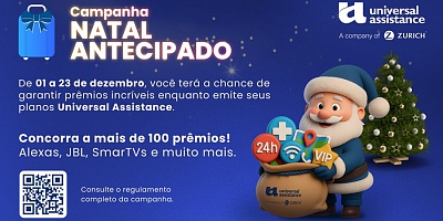 Divulgação da campanha Natal Antecipado