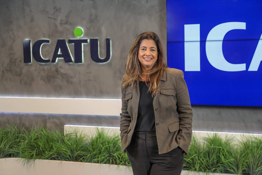 Simone Grossmann -  nova diretora de Pessoas da Icatu Seguros 