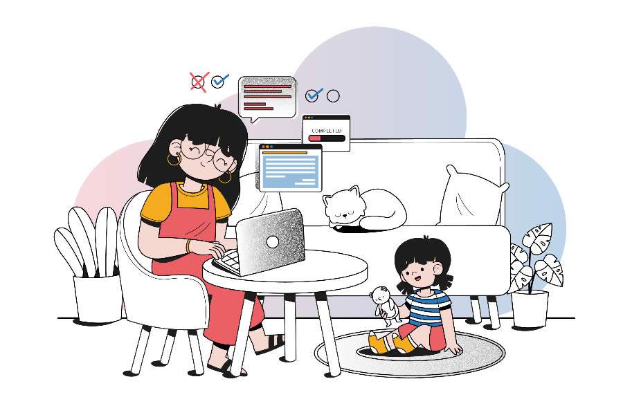 Mulher, Executiva e M&atilde;e: Home Office em tempo integral - Divulga&ccedil;&atilde;o