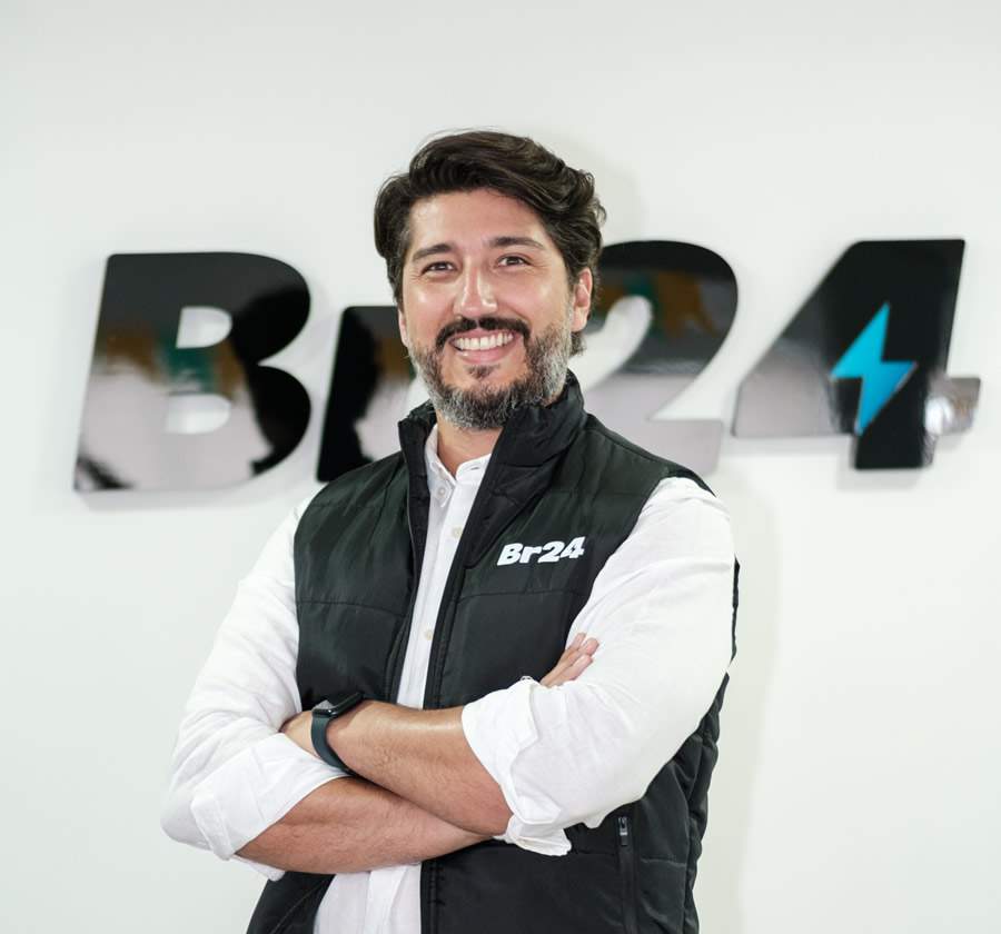 Filipe Bento, CEO da Br24 - Divulga&ccedil;&atilde;o