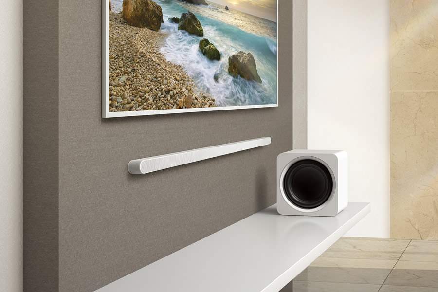 Soundbar Ultra Slim da Samsung ganha nova op&ccedil;&atilde;o na cor branca