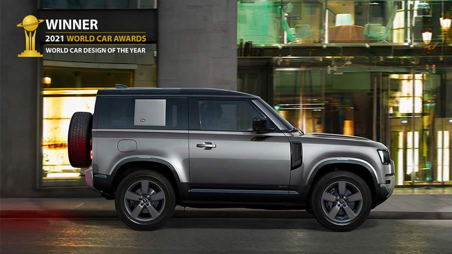 Land Rover Defender Recebe Prêmio World Car Design Of The Year 2021