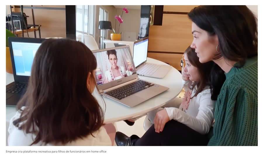 Conciliar trabalho com o cuidado das crianças é grande preocupação entre profissionais em home office - Arquivo Tecnobank