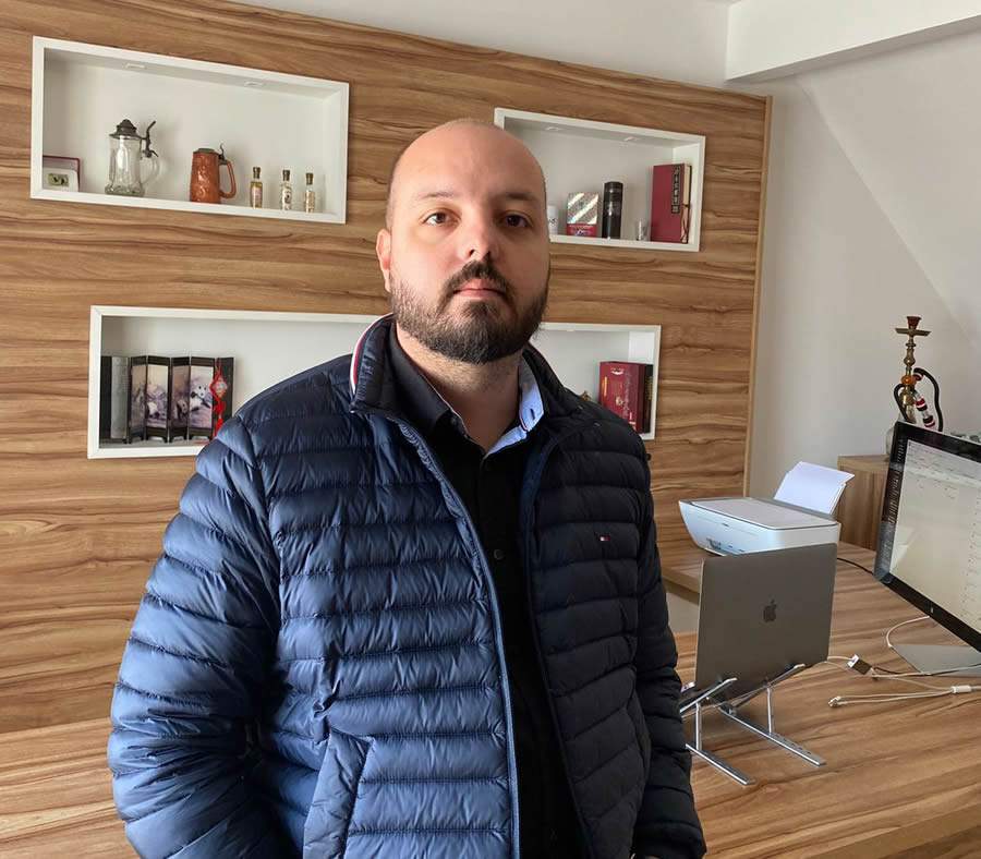 Frederico Sieck, CEO e fundador da Koud - Divulga&ccedil;&atilde;o