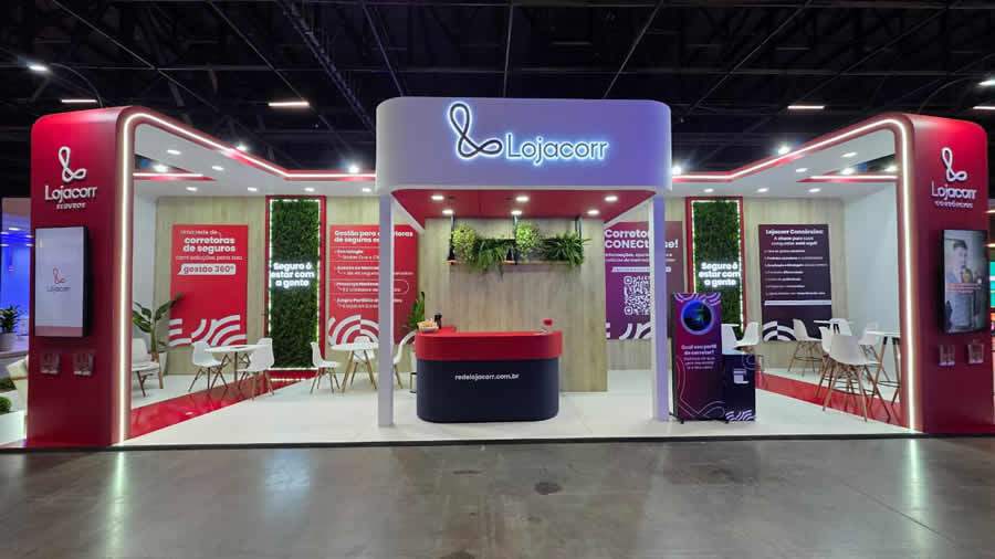 Lojacorr Seguros - estande no Conec 2025.jpeg - Foto: Divulgação Lojacorr