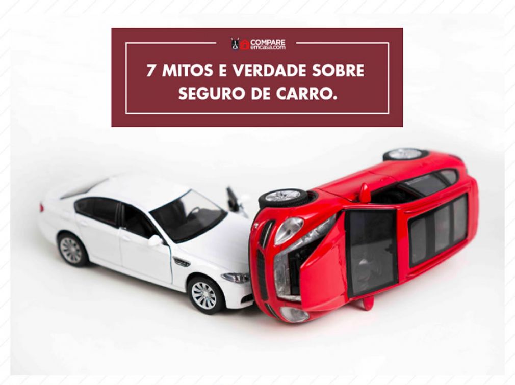 Infográfico 7 mitos e verdades sobre seguro de carro