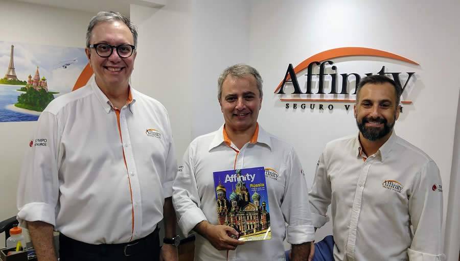 Legenda da Imagem: Jos&eacute; Carlos Menezes, Alexandre Brum e Alexandre Lan&ccedil;a