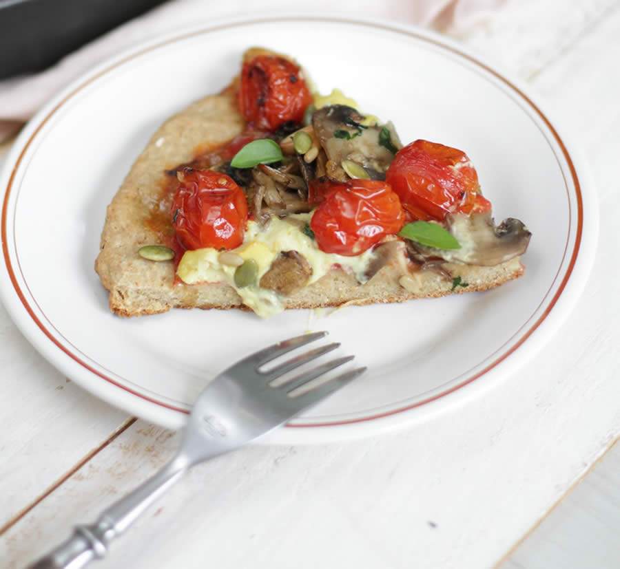 PIZZA VEGANA E SEM GLÚTEN 