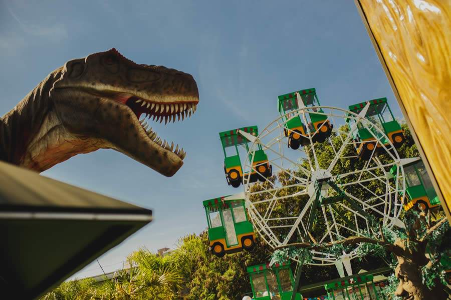 T-Rex Park faz promoção ‘compre 5, leve 7’ durante as férias de janeiro