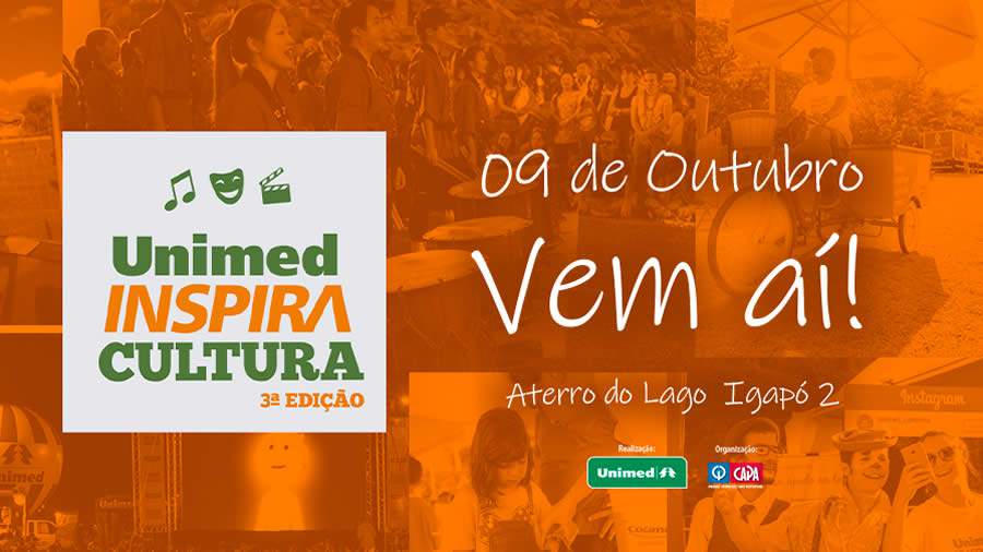 Prepare-se para o Unimed Inspira Cultura