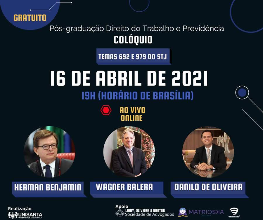 Benef&iacute;cios previdenci&aacute;rios indevidamente recebidos &ndash;&shy;&shy;&shy;&shy; tema de webinar gratuito