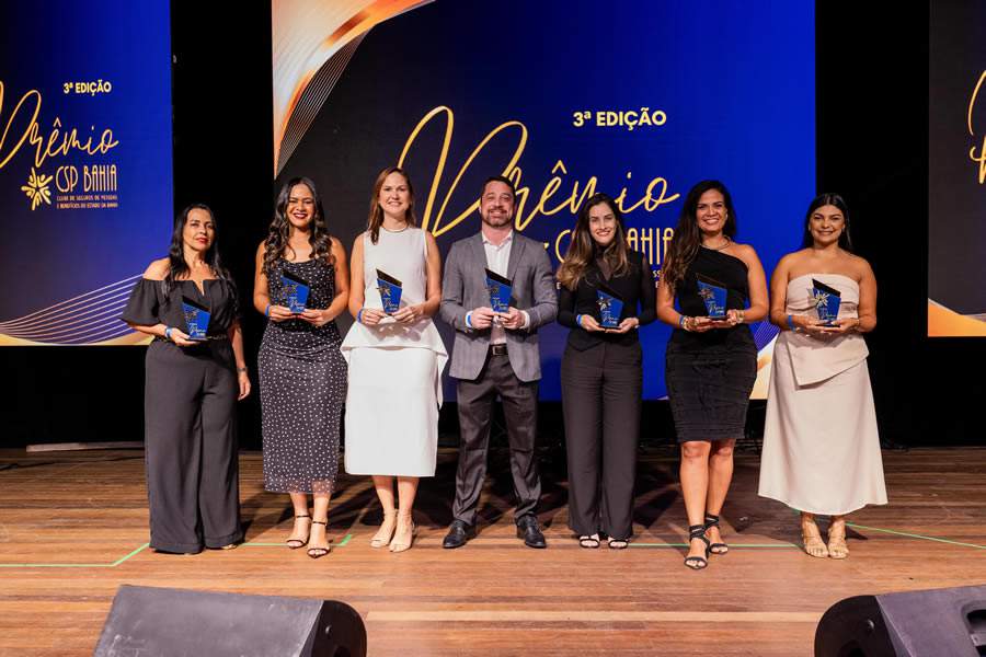 Vencedores da 3ª edição do Prêmio CSP Bahia: reconhecimento aos profissionais destaque do setor - Fotos: Vitor Moreira