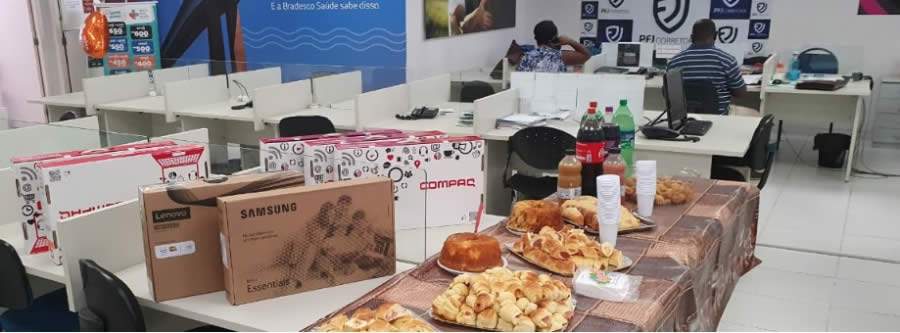 PFJ Assessoria e Corretora de Seguros entrega premia&ccedil;&atilde;o da Campanha de Vendas