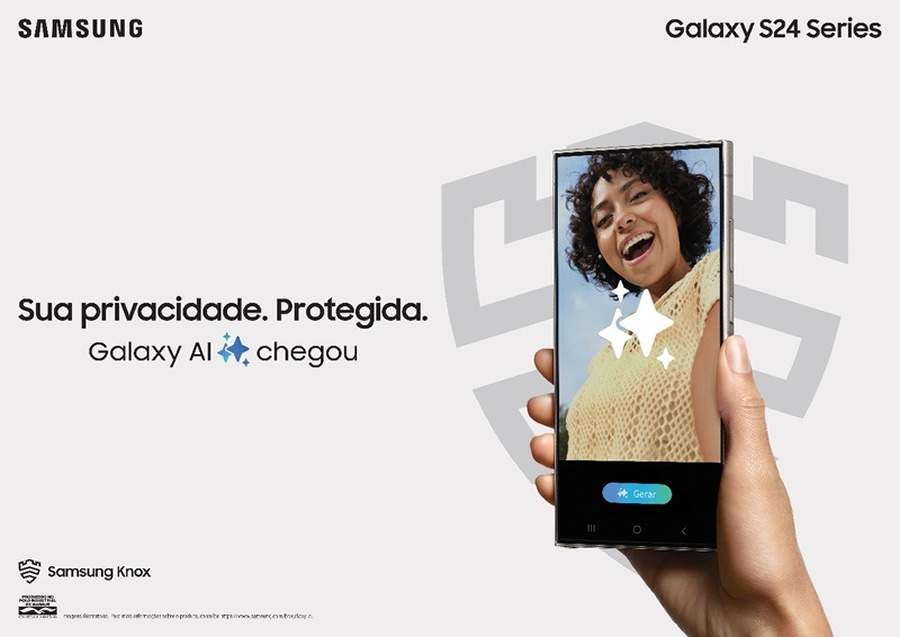 Segurança e privacidade são protagonistas em nova campanha Samsung Galaxy