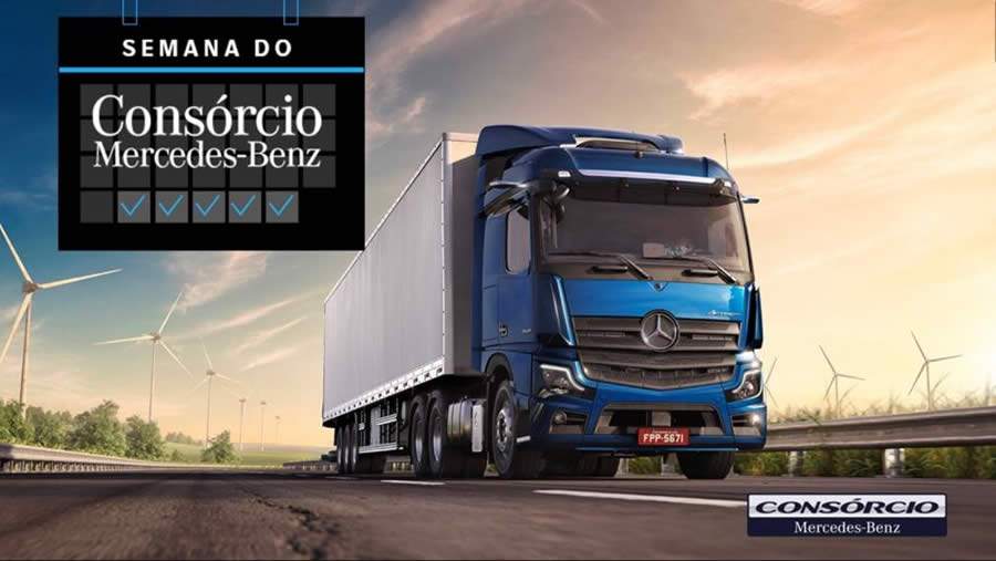 Mercedes-Benz lan&ccedil;a cons&oacute;rcio de 120 meses para caminh&otilde;es extrapesados
