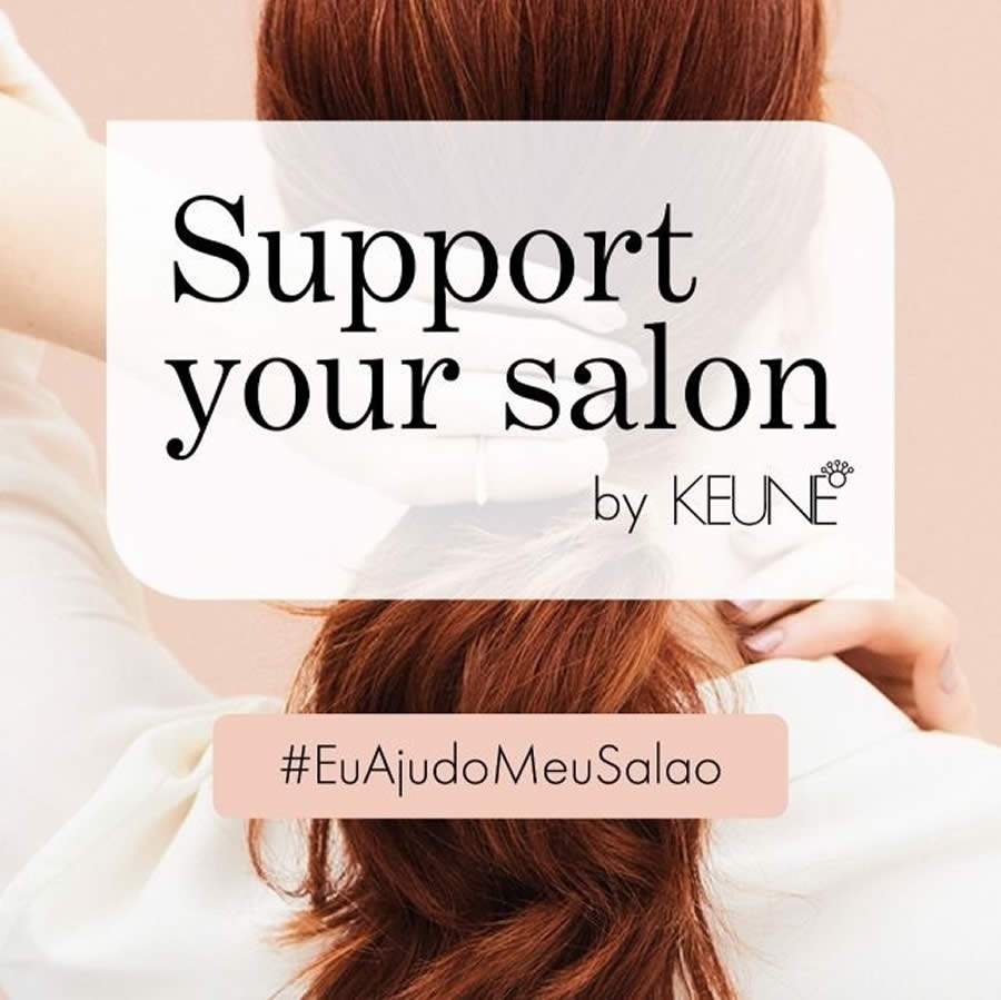 Keune Haircosmetics cria plataforma para apoiar salões de beleza afetados pelo Covid-19