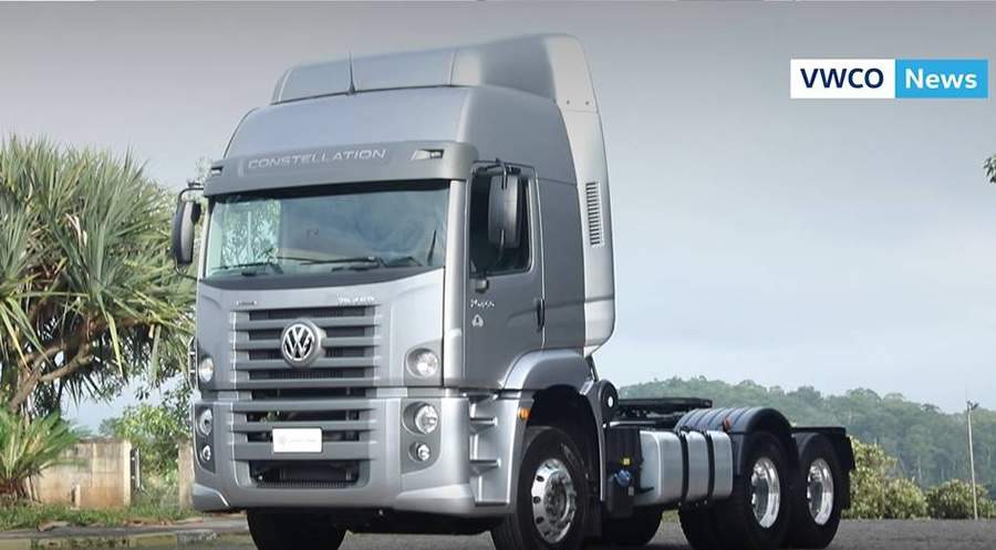 VW Constellation 25.460 &eacute; o caminh&atilde;o estradeiro mais potente da fam&iacute;lia