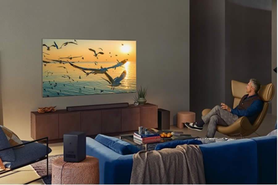Conhe&ccedil;a os novos modelos de Soundbar Samsung que v&atilde;o transformar a sua sala de estar em uma sala de cinema