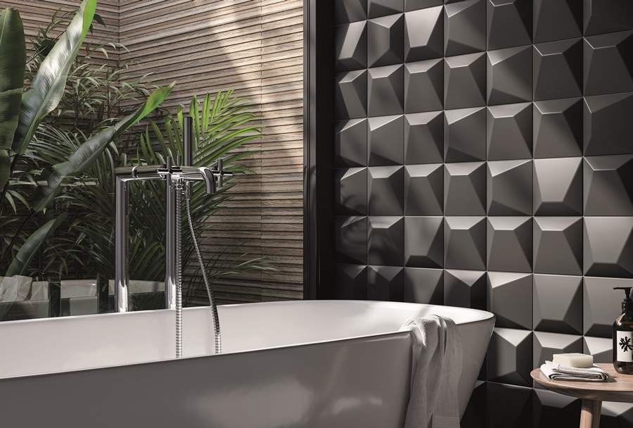 Linha Block, da Roca Cer&aacute;mica