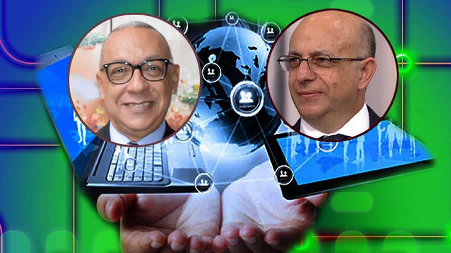 Da esquerda para direita - Fausto Dórea (Presidente do Clube) e Rafael Sciancalepre (Presidente da ADMSEG)