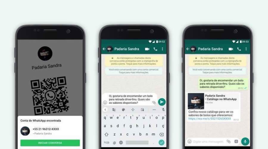 Novas maneiras de se conectar com empresas no WhatsApp