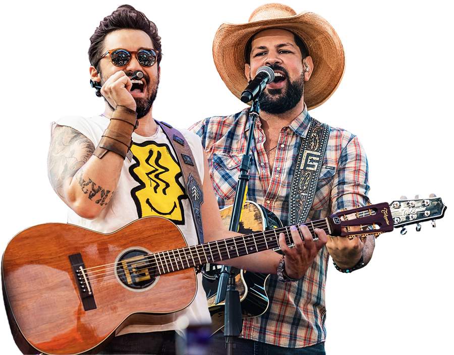 Dupla sertaneja faz show em Atibaia - divulga&ccedil;&atilde;o
