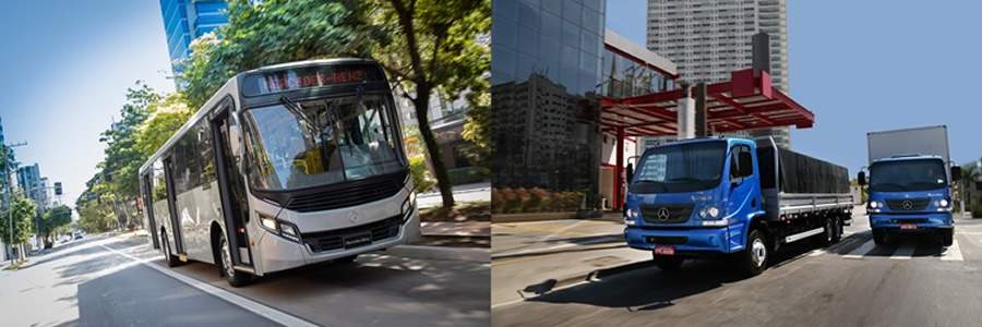 Mercedes-Benz &eacute; a marca de chassis de &ocirc;nibus urbano e rodovi&aacute;rio no Pr&ecirc;mio L&oacute;tus 2022