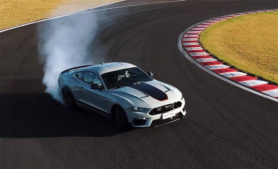 O som da velocidade: trilha sonora &eacute; destaque do novo v&iacute;deo do Mustang Mach 1