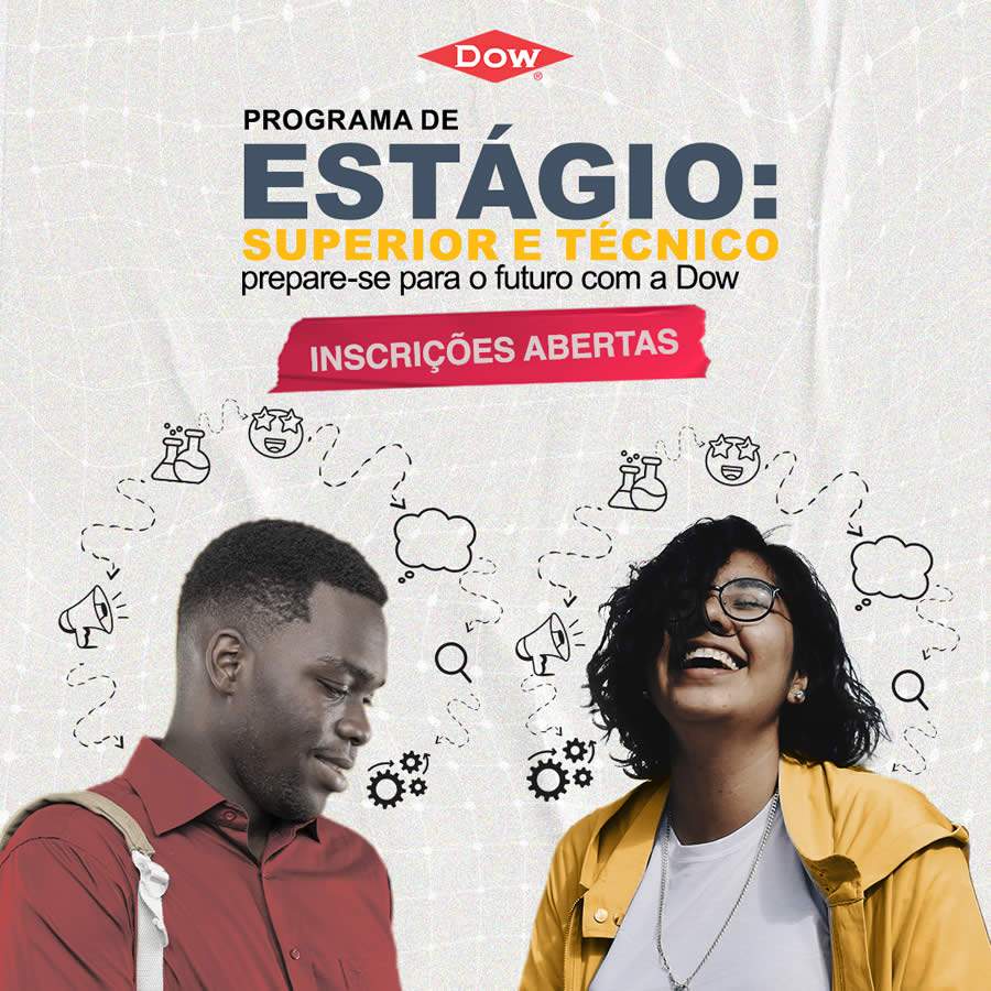 Dow está com inscrições abertas para seu Programa de Estágio 2023 com foco em diversidade e inclusão
