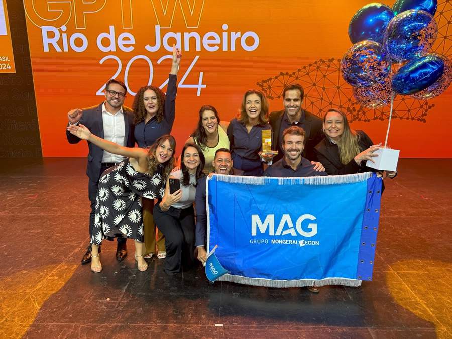 Pela quarta vez consecutiva , MAG Seguros &eacute; eleita umas das tr&ecirc;s melhores empresas para trabalhar no Rio de Janeiro