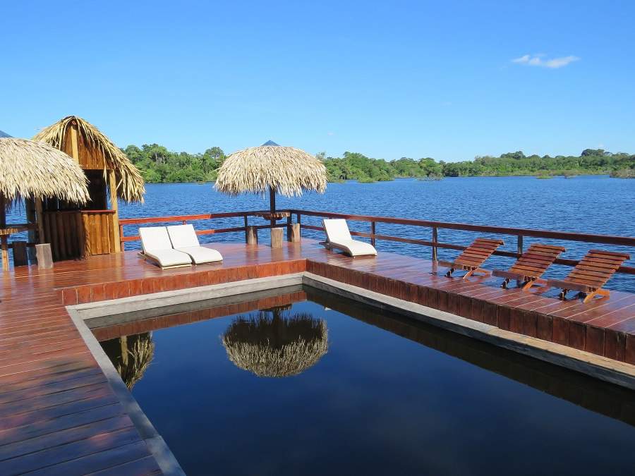 Juma Amazon Lodge - piscina de rio 3 - Crédito: Divulgação